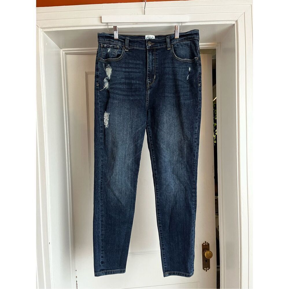 C&C California High Rise Straight Leg Jeans sz 12/31 EUC